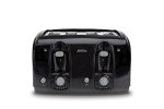 Sunbeam 4-Slice Wide Slot Toaster, Black