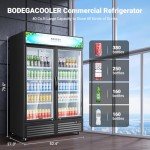 BODEGACOOLER 40 Cu. Ft Beverage Merchandiser Refrigerator