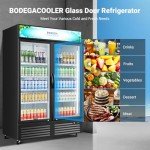BODEGACOOLER 40 Cu. Ft Beverage Merchandiser Refrigerator