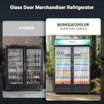 BODEGACOOLER 40 Cu. Ft Beverage Merchandiser Refrigerator