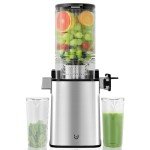 5.4" Masticating Juicer for Whole Fruits & Veggies