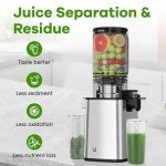 5.4" Masticating Juicer for Whole Fruits & Veggies