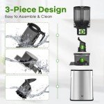 5.4" Masticating Juicer for Whole Fruits & Veggies