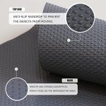 Rwotlls 12Pcs Washable Refrigerator Liner Mats
