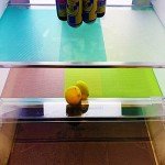 Rwotlls 12Pcs Washable Refrigerator Liner Mats