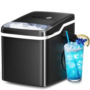 Antarctic Star Countertop Ice Maker - 26Lbs/Day