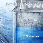 Antarctic Star Countertop Ice Maker - 26Lbs/Day