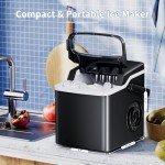 Antarctic Star Countertop Ice Maker - 26Lbs/Day