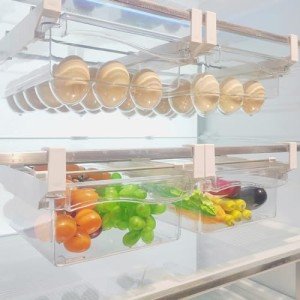 Fridge Drawer Organizer Set for Fruits & Veggies