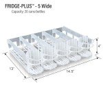Fridge-Plus Drink Organizer for Soda Storage
