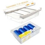Fridge Drawer Organizer Set for Fruits & Veggies