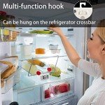 Digital Refrigerator Thermometer - Waterproof, Large LCD Display