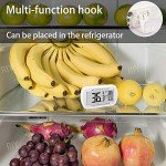 Digital Refrigerator Thermometer - Waterproof, Large LCD Display