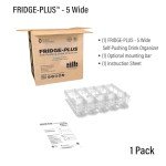 Fridge-Plus Drink Organizer for Soda Storage