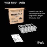 Fridge-Plus Drink Organizer for Soda Storage
