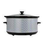 West Bend 6-Quart Manual Slow Cooker with Glass Lid