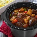 Elite Gourmet 2 Quart Electric Round Slow Cooker