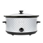 West Bend 6-Quart Manual Slow Cooker with Glass Lid