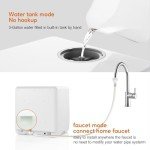 Portable Countertop Dishwasher with Built-in Water Tank