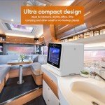 Portable Countertop Dishwasher with Built-in Water Tank