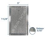 Microwave Grease Filter Replacement 2-Pack for GE