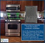 Microwave Grease Filter Replacement 2-Pack for GE