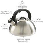 Primula Avalon Whistling 2.5-Quart Tea Kettle