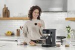 Gourmia 15-Bar Espresso Maker with Frothing Wand