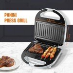 Aigostar 3-in-1 Sandwich Maker and Panini Press