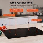 VEVOR 30-Inch Electric Cooktop with 4 Burners