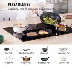 VEVOR 30-Inch Electric Cooktop with 4 Burners