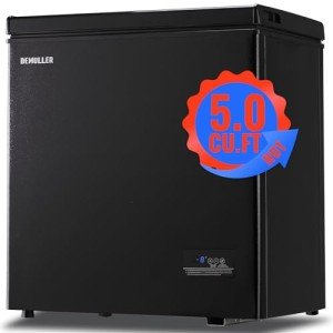 DEMULLER 5.0 Cu.Ft. Compact Chest Freezer