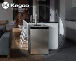 Kegco Stainless Steel Single Tap Keg Dispenser