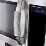 4-Pack Gray Plush Refrigerator Door Handle Covers