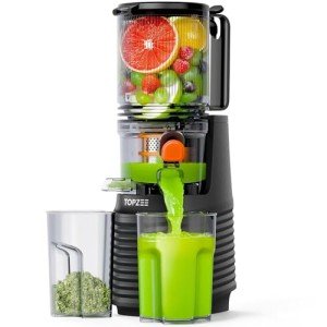 TOPZEE Professional Cold Press Juicer - Easy Clean