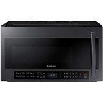 Samsung 2.1 Cu. Ft. Black Stainless Microwave