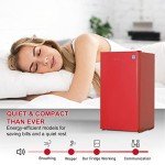 Frestec 3.1 Cu Ft Mini Refrigerator with Freezer