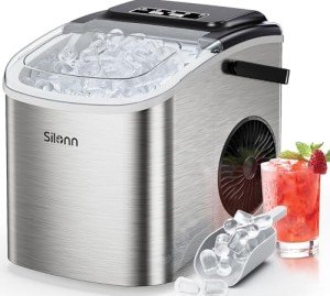 Portable Ice Maker - 9 Cubes Ready in 6 Mins