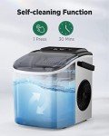 Portable Ice Maker - 9 Cubes Ready in 6 Mins