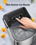 Portable Ice Maker - 9 Cubes Ready in 6 Mins