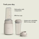 Bella 6-Piece Portable Blender and Juicer Set