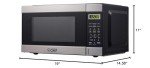 Compact 900 Watt Microwave with Child Lock