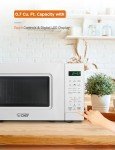 Commercial Chef 0.7 Cu Ft Countertop Microwave - White