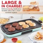 DASH Deluxe Electric Griddle with Nonstick Plate