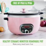 GreenLife Cook Duo 6 Quart Healthy Slow Cooker