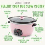 GreenLife Cook Duo 6 Quart Healthy Slow Cooker