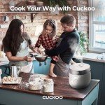 Cuckoo Induction Heating Rice Cooker - 6 Cup White