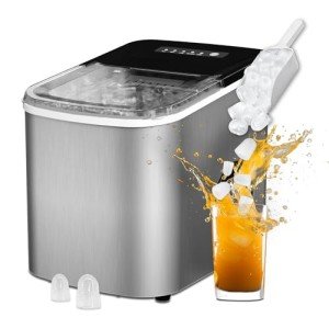 Large Capacity Self-Cleaning Ice Maker Machine