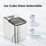 Portable Ice Maker Machine with Self-Cleaning Function