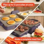 Bella 10"x 20" Dual Temp Nonstick Griddle